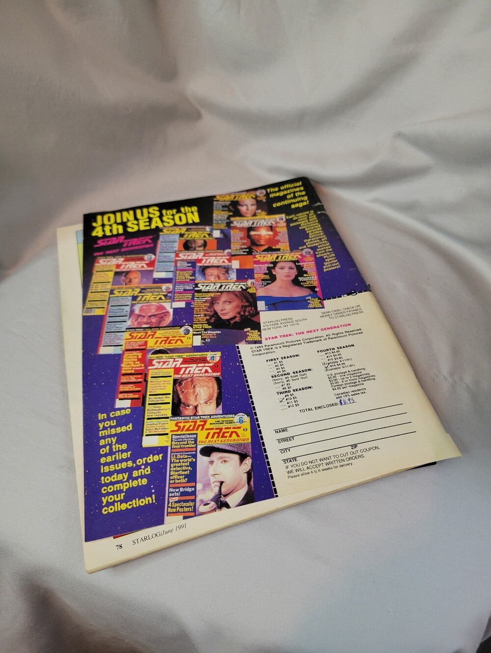 StarLog Magazine, Suburban Commando & Hulk Hogan Cover, Vintage 90s - Picture 7 of 11
